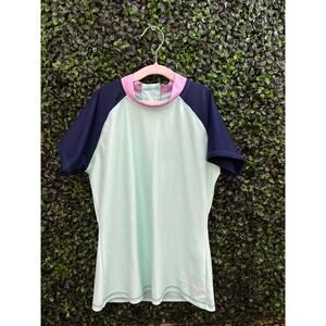 Eddie Bauer, Girls Top Swimsuit, Girls Size M 10/12